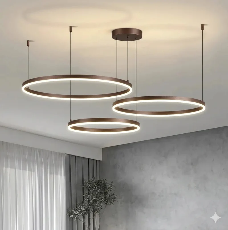 Design-Hängeleuchte Kaffee | Solara