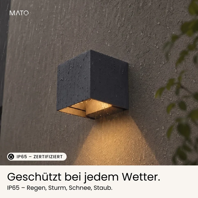 Solar Wandleuchte HELIO