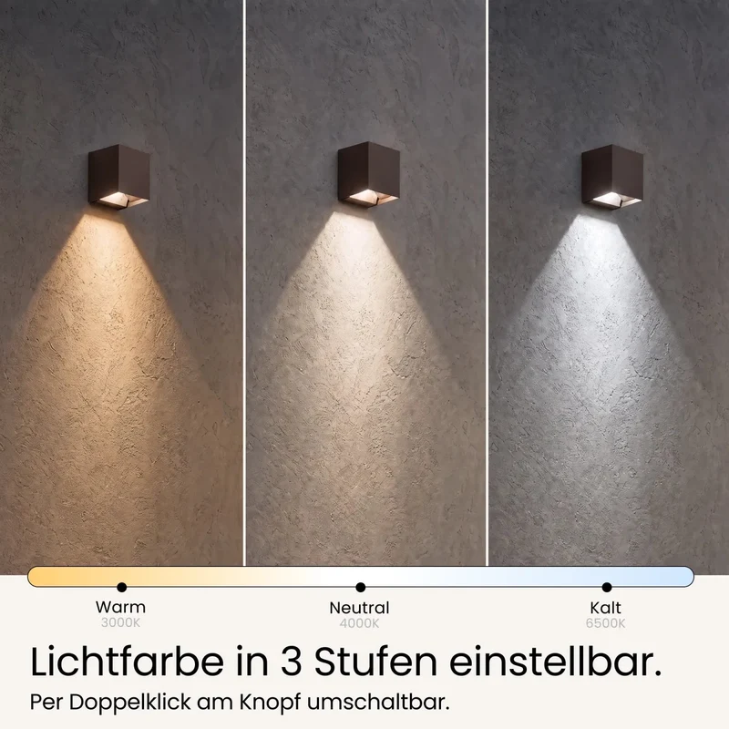 Solar Wandleuchte HELIO