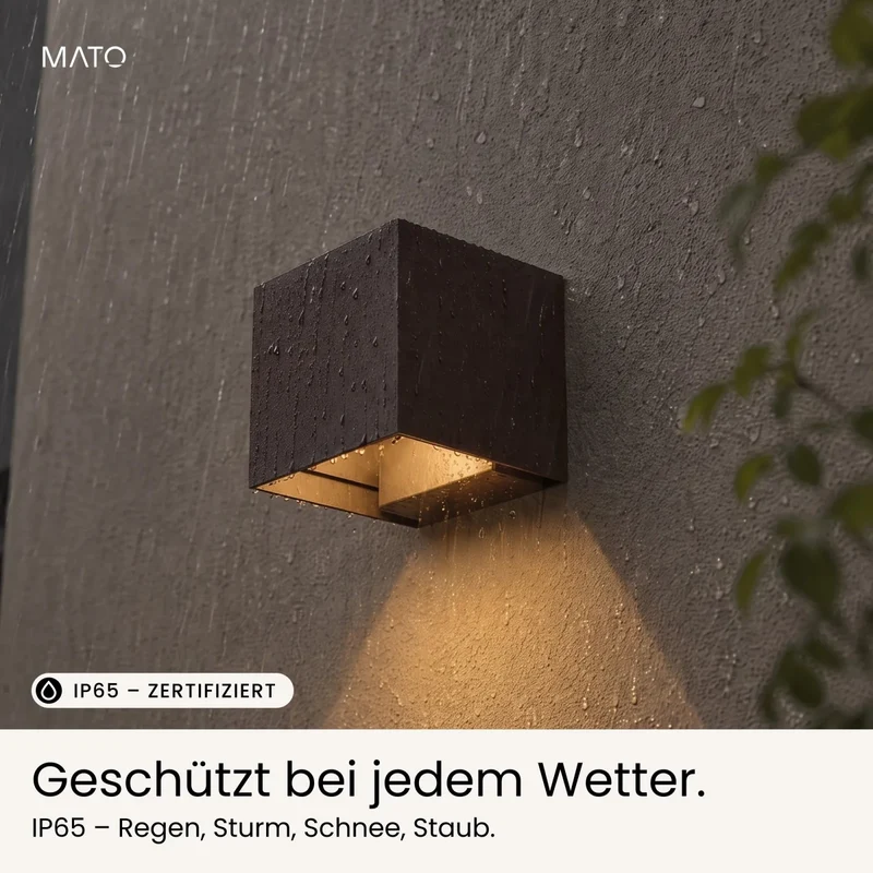 Solar Wandleuchte HELIO