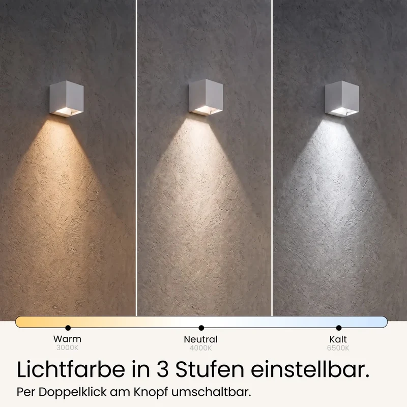 Solar Wandleuchte HELIO