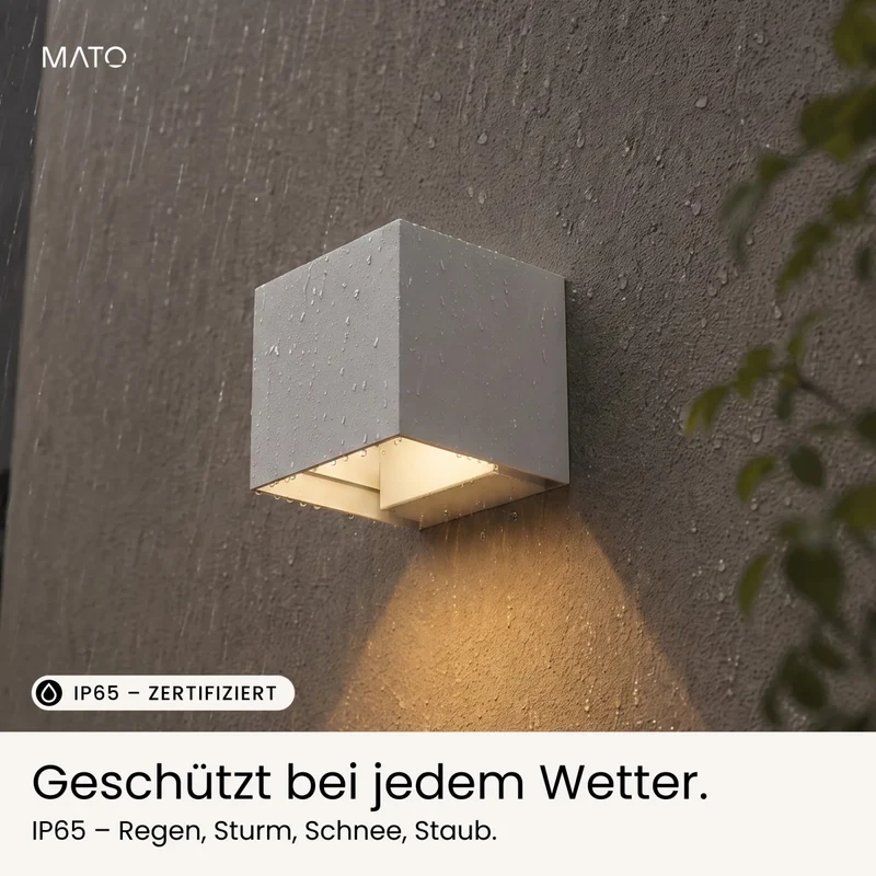 Solar Wandleuchte HELIO