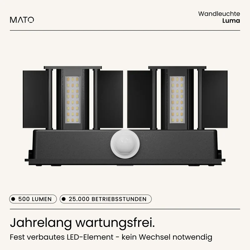 Wandleuchte LUMA-S DUO