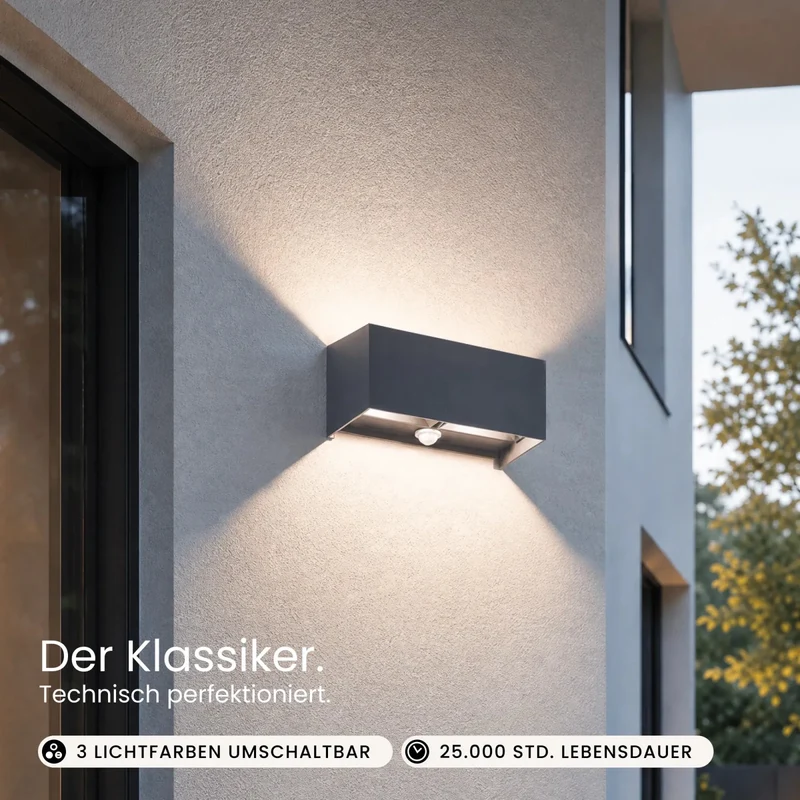 Wandleuchte LUMA-S DUO