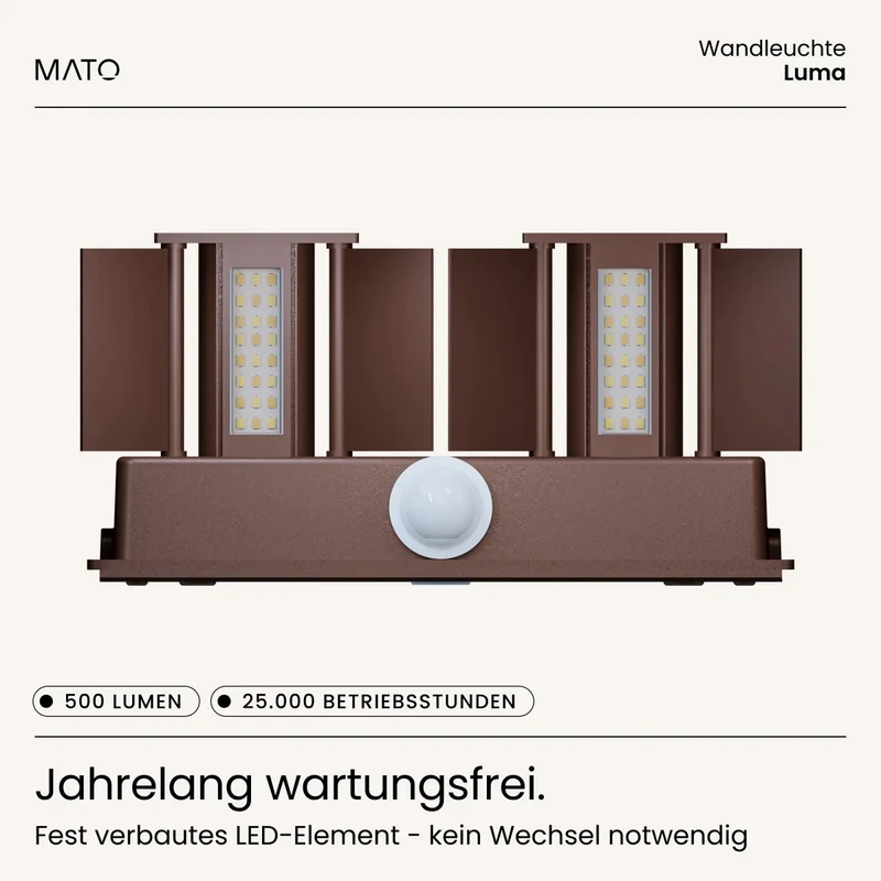 Wandleuchte LUMA-S DUO