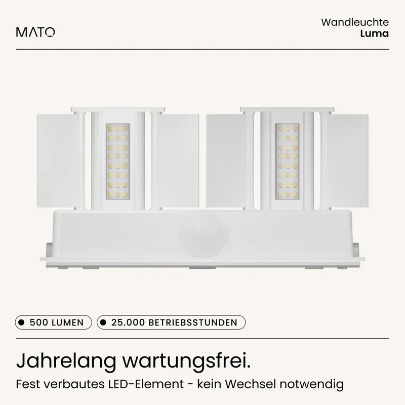 Wandleuchte LUMA-S DUO