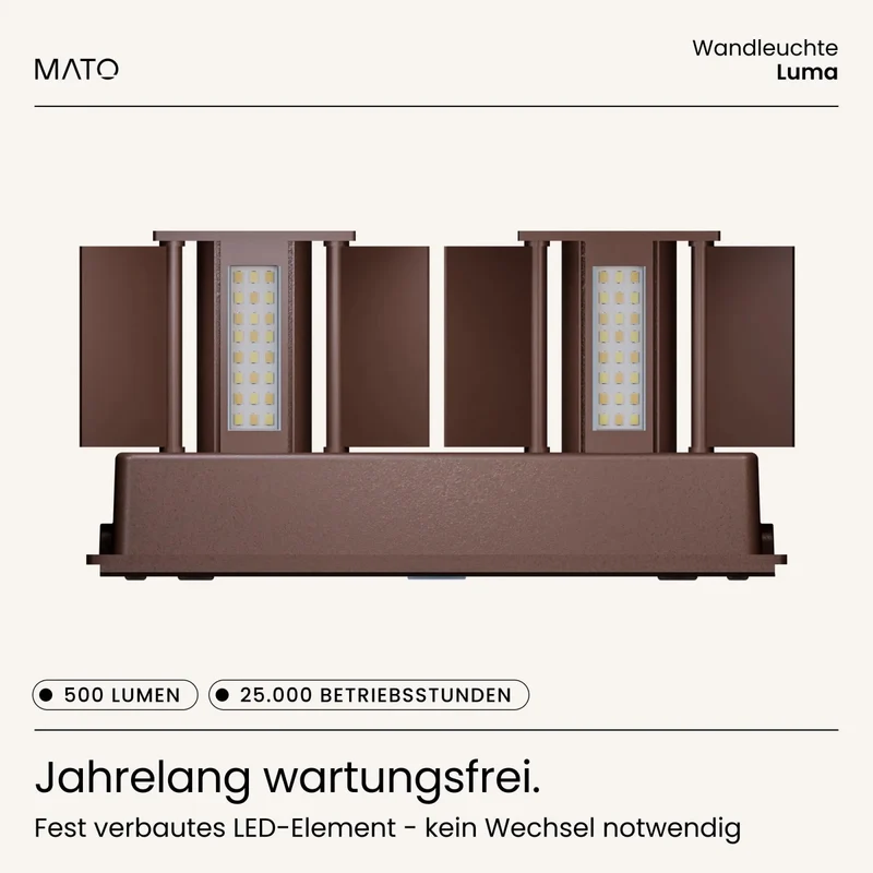 Wandleuchte LUMA DUO