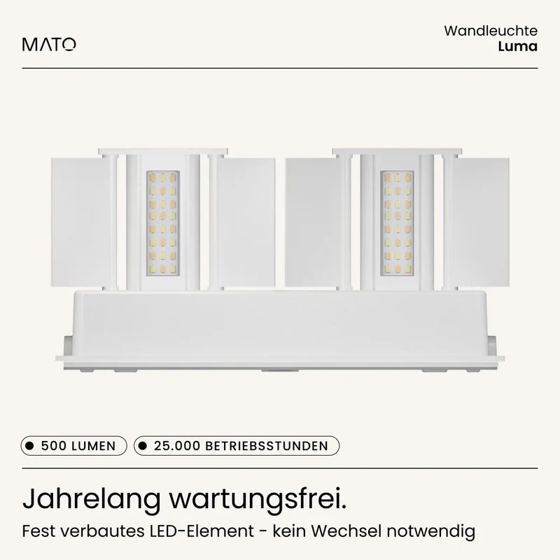 Wandleuchte LUMA DUO