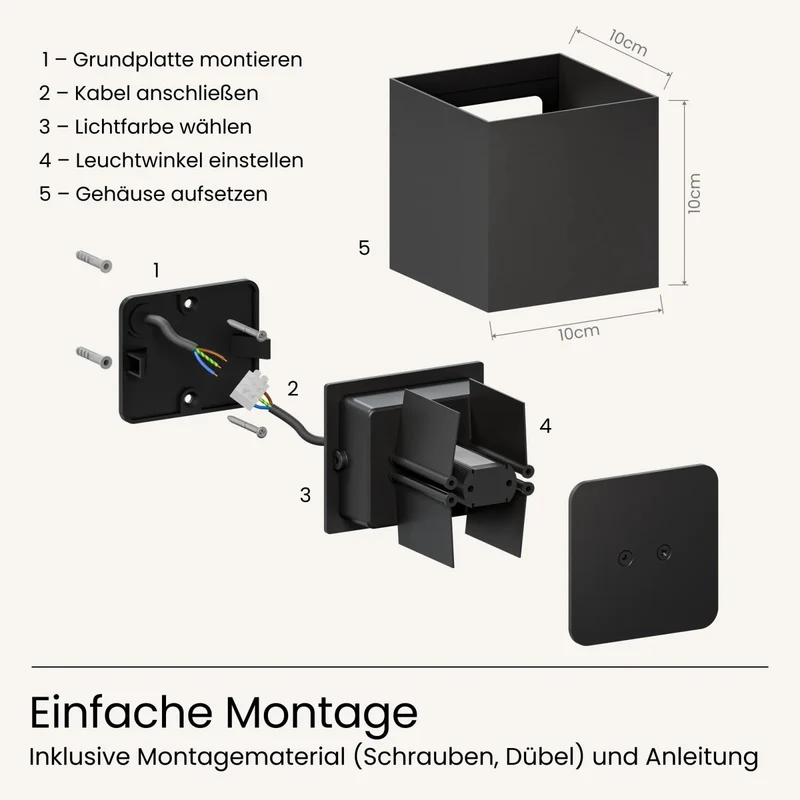 Wandleuchte LUMA-S