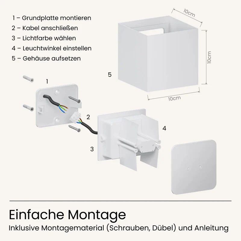Wandleuchte LUMA-S