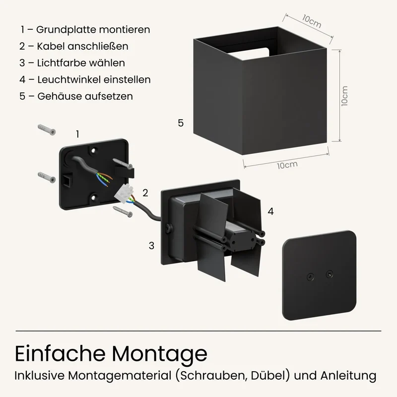 Wandleuchte LUMA