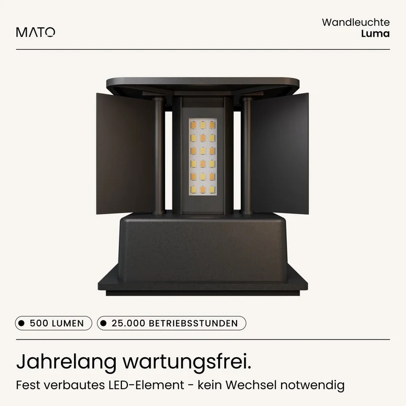 Wandleuchte LUMA