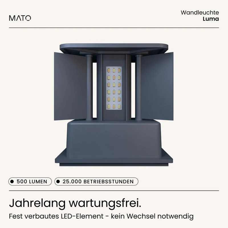 Wandleuchte LUMA