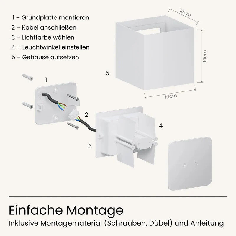 Wandleuchte LUMA