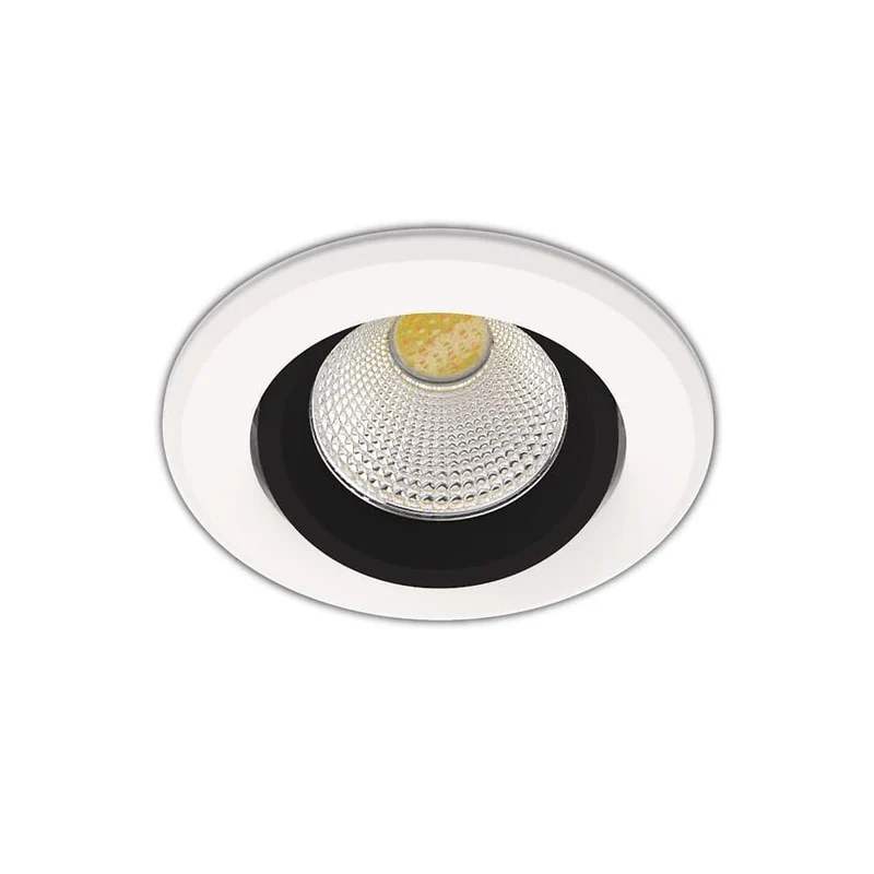 Tunable White 6+6W, 24V Dimmable, LED Recessed Round Spotlight