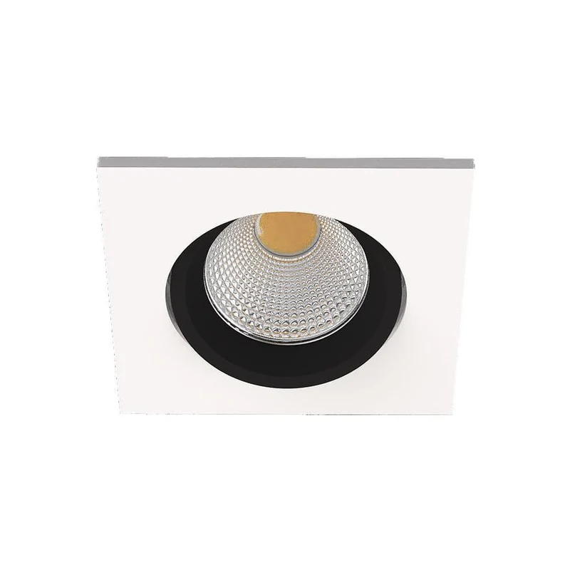 Warm White 3300K, 24V Dimmable, LED Recessed Square Spotlight