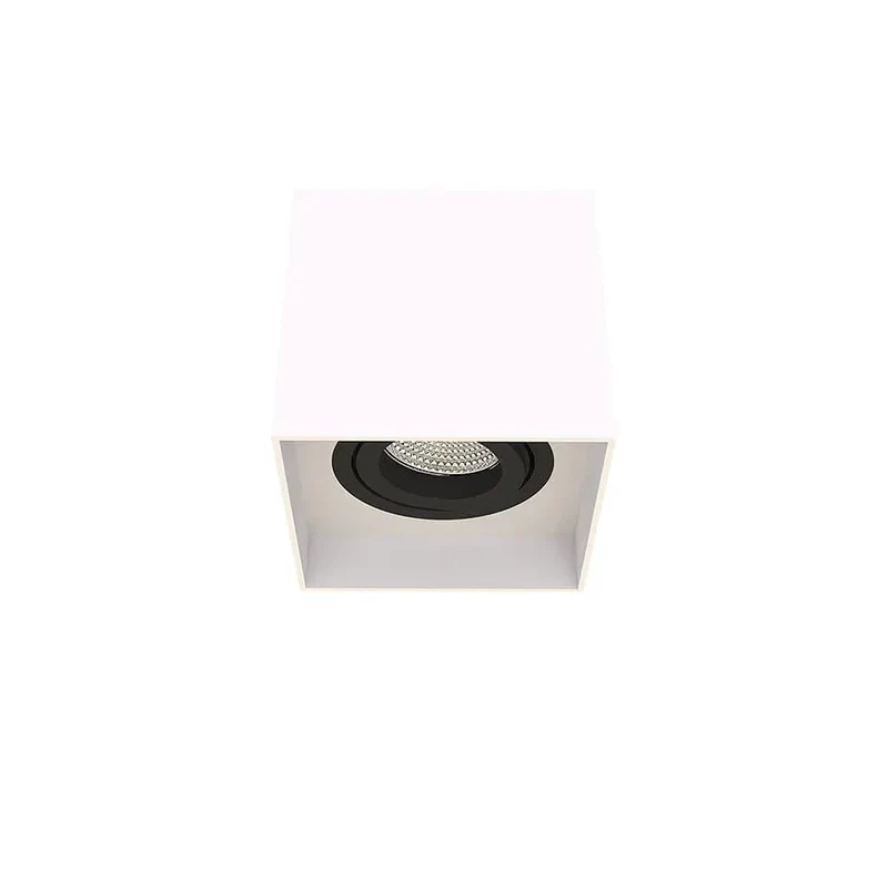 Anti-glare, Tunable White 4+4W, LED Surface Mounted Square Spotlight