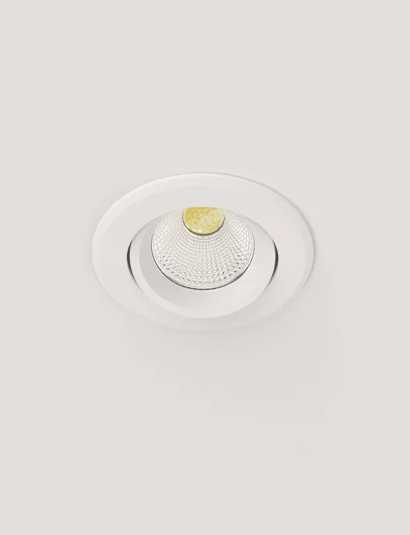 DALI CV LED Spot Ceilling Spotlight Matte White | CRI90 24V 6+6W Replaceable LED Source