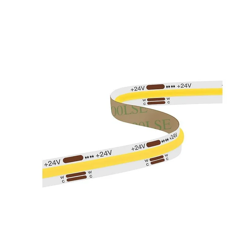 Tunable White 24V LED COB Seamless Strip | IP20 2400-4000K CRI90 15W/m 574 LEDs