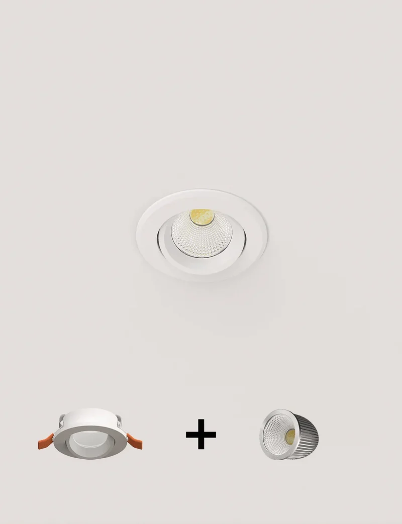 Tunable White LED Spot | 60° Ra90 2200-6500K 24V 6W+6W