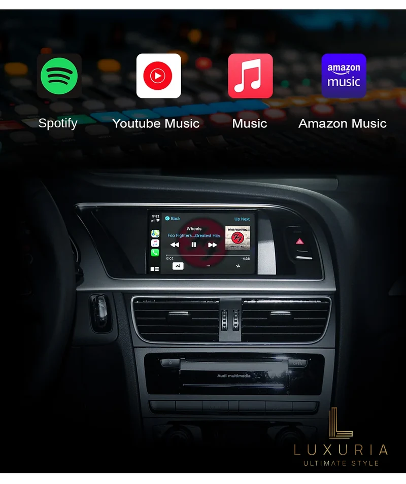 Apple CarPlay & Android Auto für Audi Q7 (4L) inkl. Einbau (Nachrüstung)