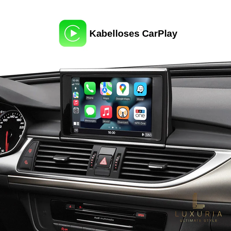 Apple CarPlay & Android Auto für Audi Q7 (4L) inkl. Einbau (Nachrüstung)