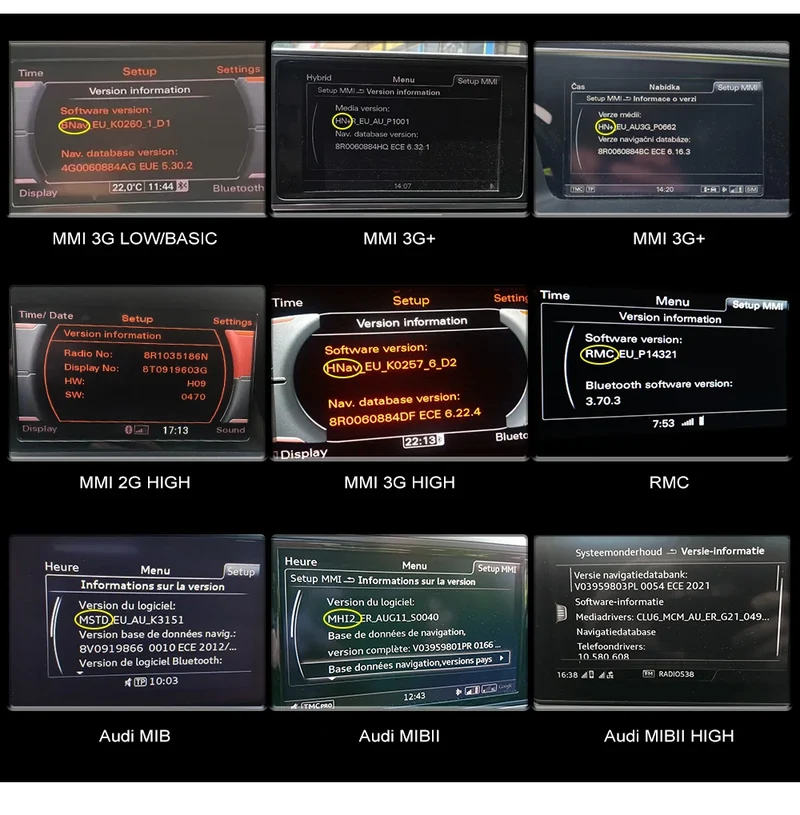 Apple CarPlay & Android Auto für Audi Q7 (4L) inkl. Einbau (Nachrüstung)
