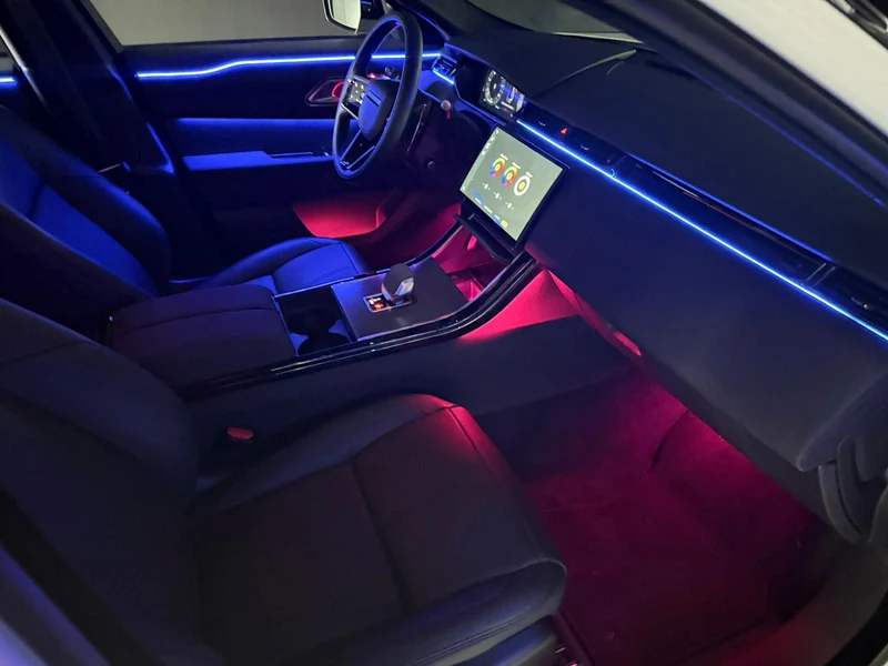 Ambientebeleuchtung für Range Rover Velar inkl. Einbau (Nachrüstung)