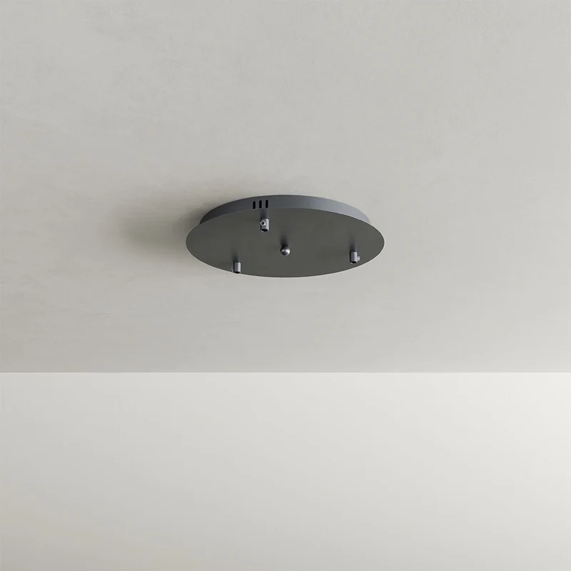 s.luce Velo Galerielampe 3-flammig Ø 40cm Baldachin Ø 18cm