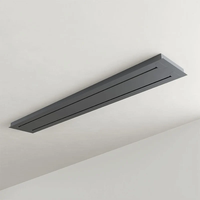 s.luce Echos Esstischleuchte 8-flammig 160cm 2-reihig Ø 18/25cm