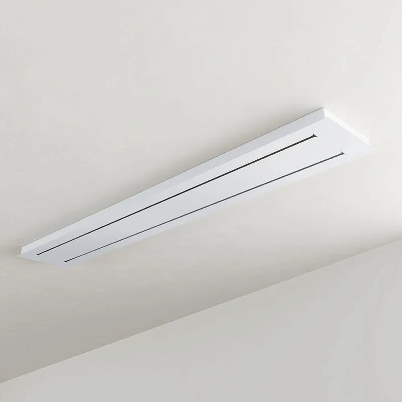 s.luce Echos Esstischlampe 5-flammig 2-reihig 160cm Ø 18/25cm