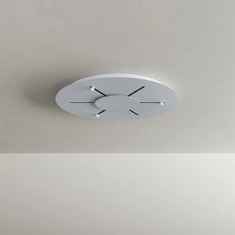 s.luce Echos Galerieleuchte 5-flammig Ø 60cm Baldachin Ø 18/25cm