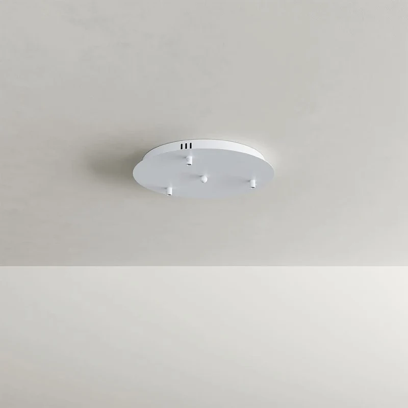 s.luce Echos Galerieleuchte 3-flammig Ø 40cm Baldachin Ø 18/25cm