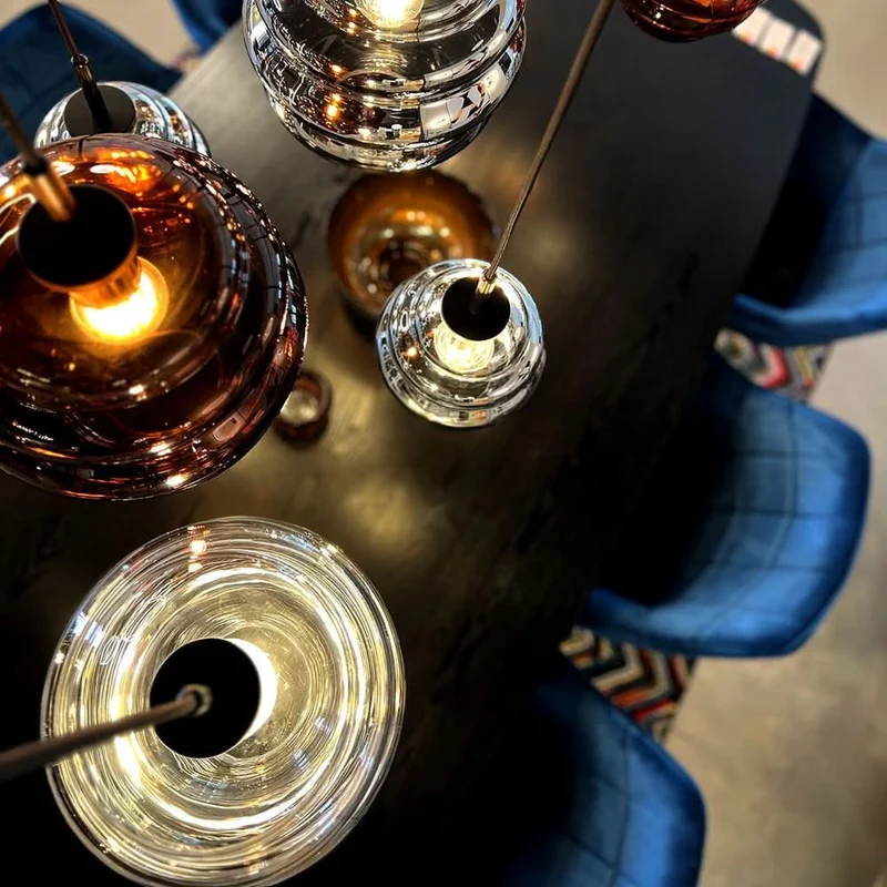 s.luce Echos Galerieleuchte 3-flammig Ø 40cm Baldachin Ø 18cm
