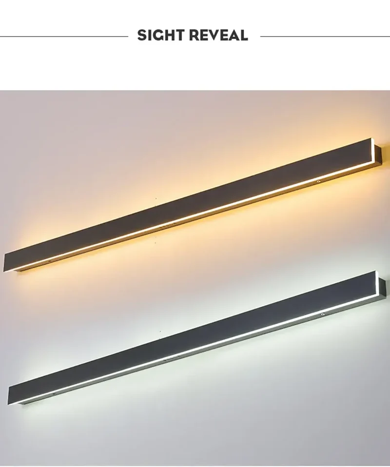 Außenwandleuchte, schwarz modern | Glød