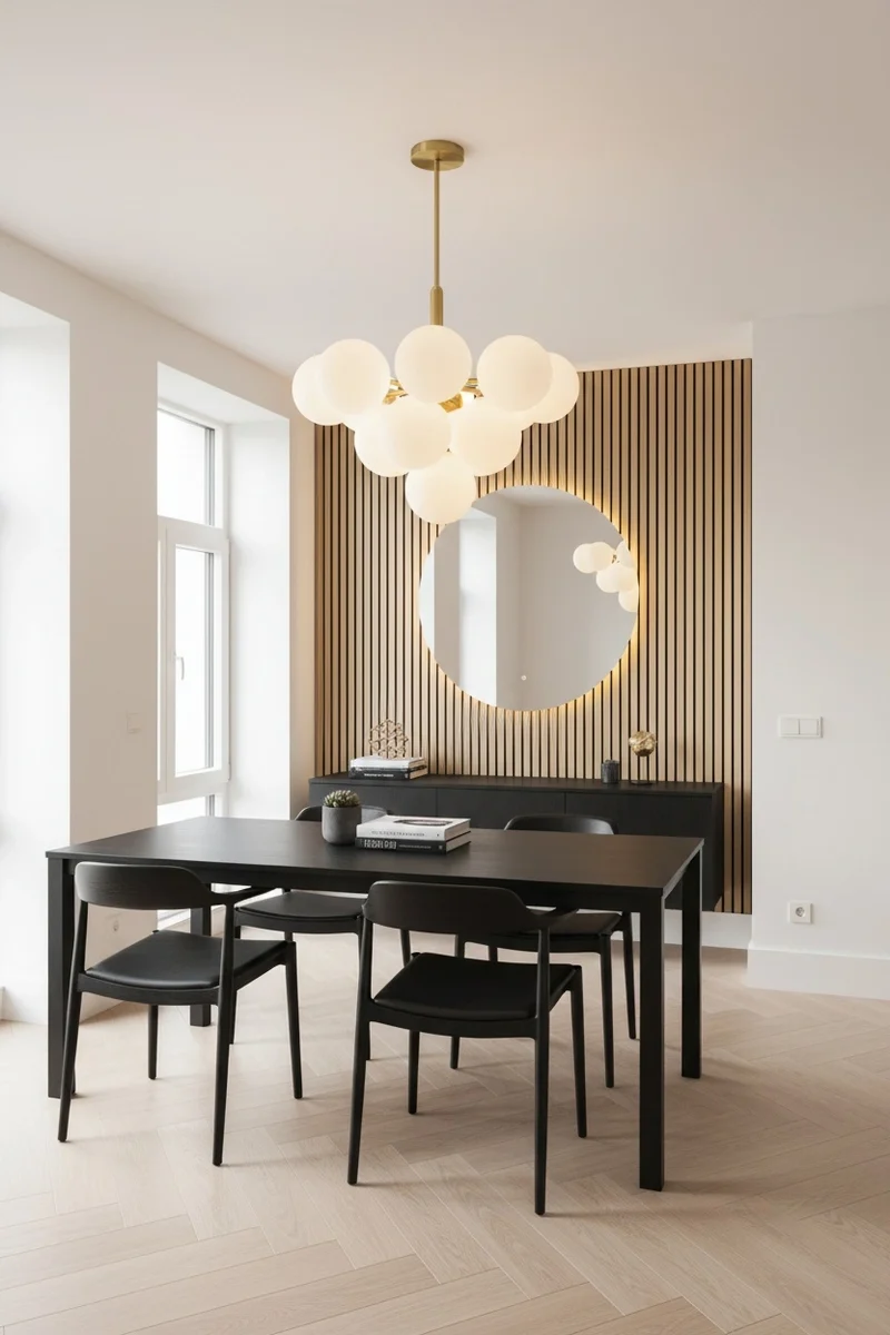 Pendelleuchte mit Kugeln in Gold, 5-teilig 13-teilig | Convexum