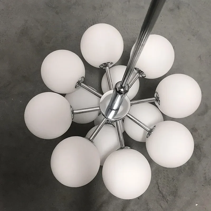 Pendelleuchte mit Kugeln in Gold, 5-teilig 13-teilig | Convexum
