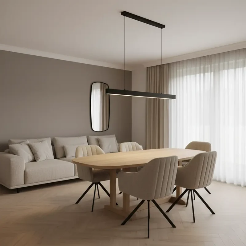 Pendelleuchte Minimalistischer Esstisch | Glød