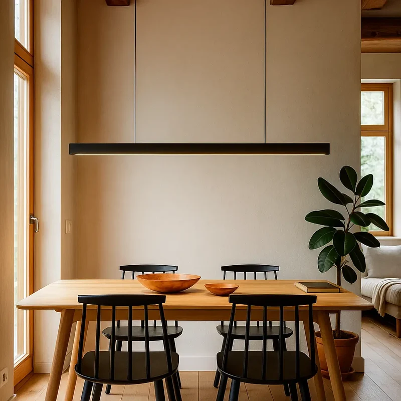 Pendelleuchte Minimalistischer Esstisch | Glød