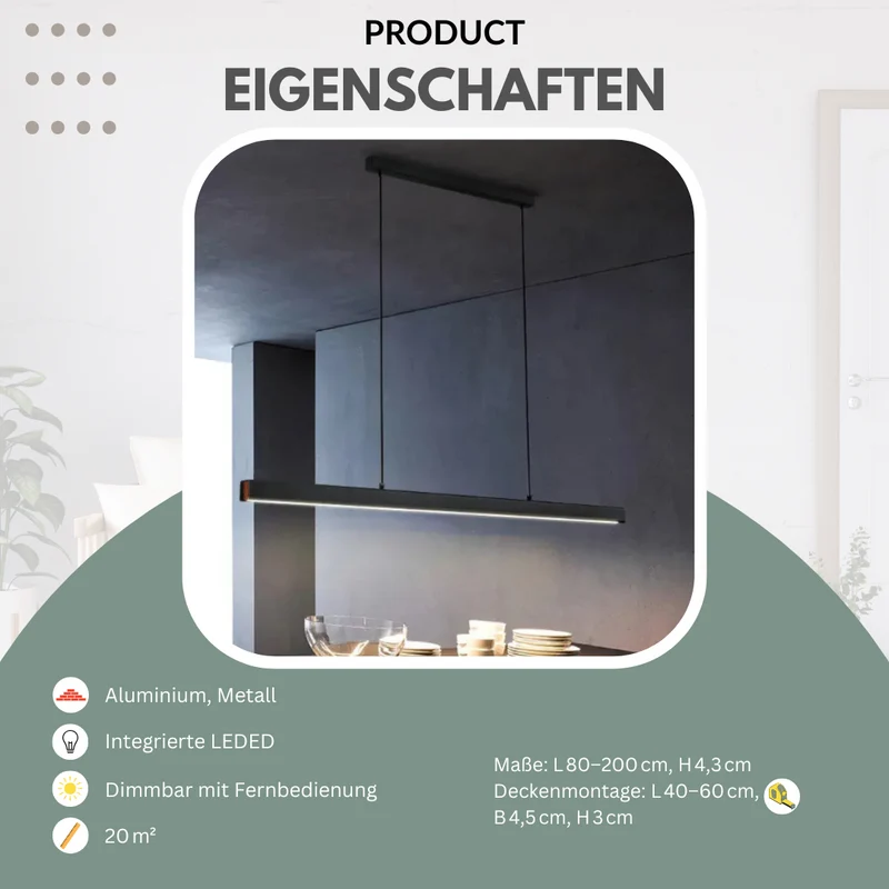 Pendelleuchte Minimalistischer Esstisch | Glød