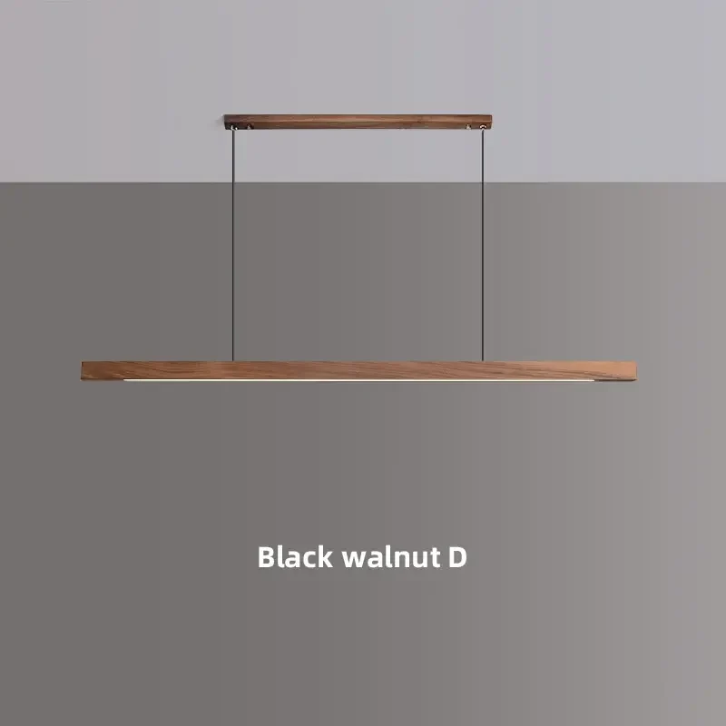 Pendelleuchte Holzdesign, länglich | Glød