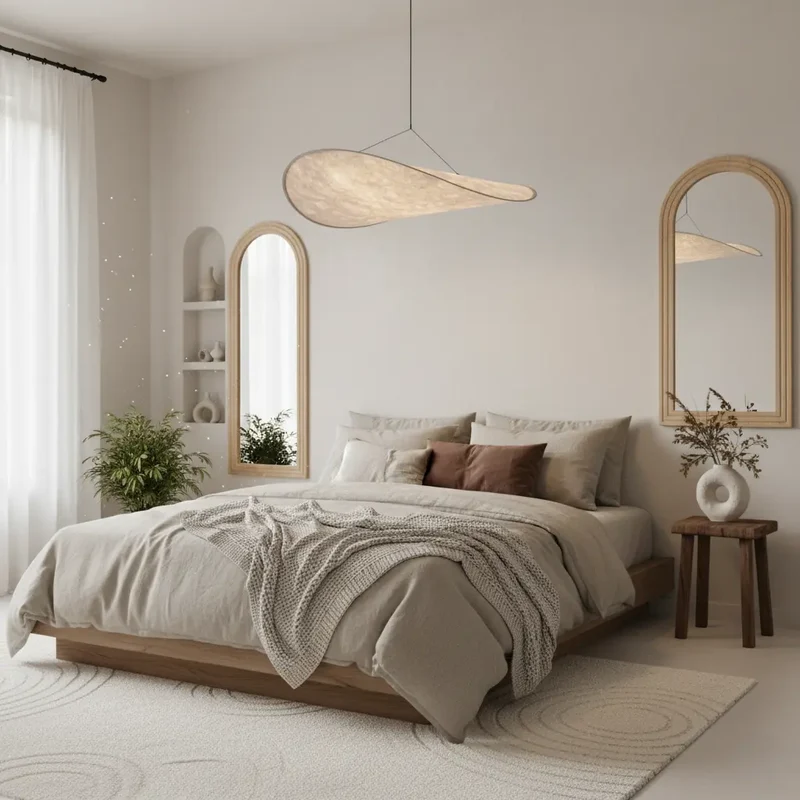 Pendelleuchte Schlafzimmer, Wabi Sabi | Serenitas