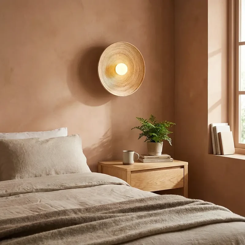 Wandleuchte Japannisch, Wabi Sabi | Rustica