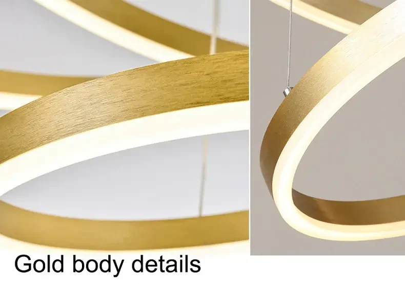 Pendelleuchte Wohnzimmer Gold | Solara