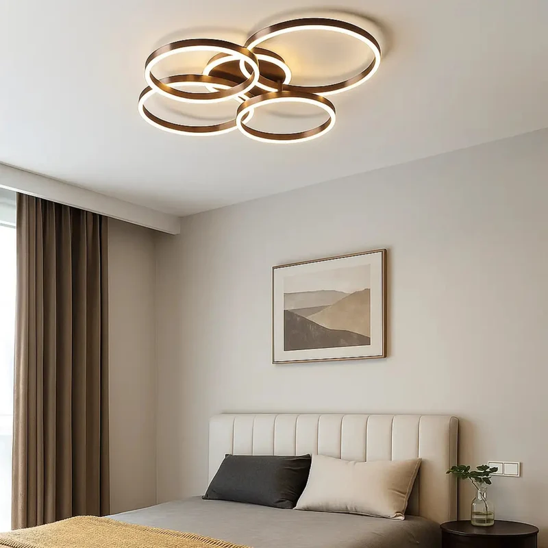 Moderne Deckenleuchte Wohnzimmer Kaffee | Solara