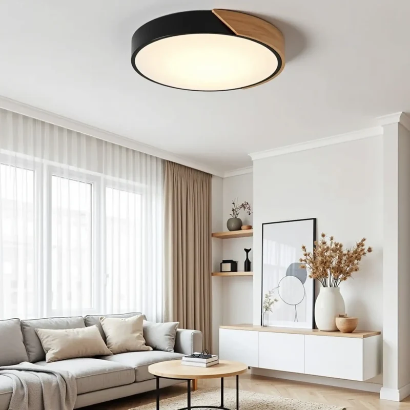 Deckenleuchte Modern, schwarz weiß | Bøde