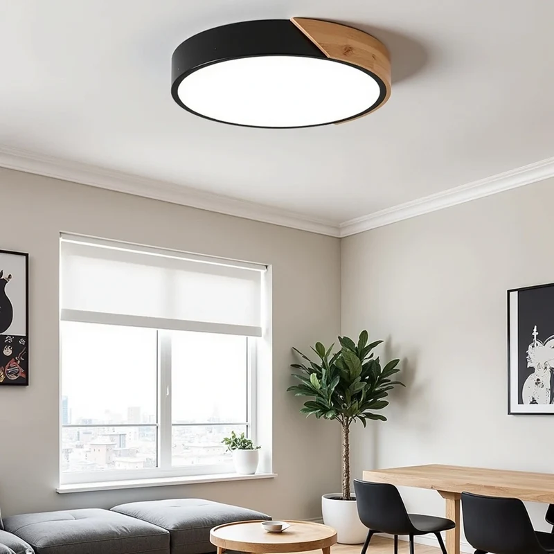 Deckenleuchte Modern, schwarz weiß | Bøde