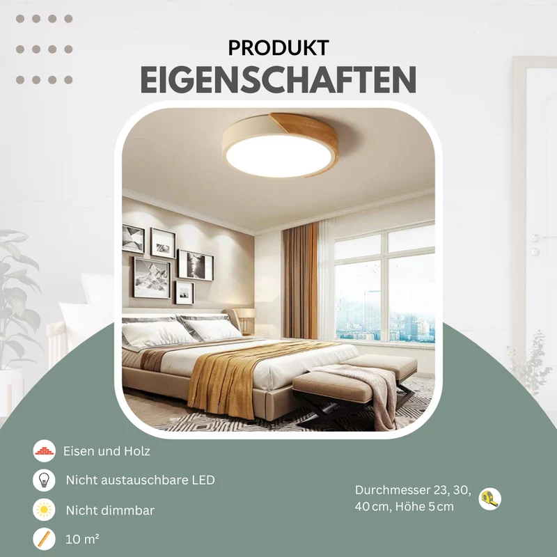 Deckenleuchte Modern, schwarz weiß | Bøde