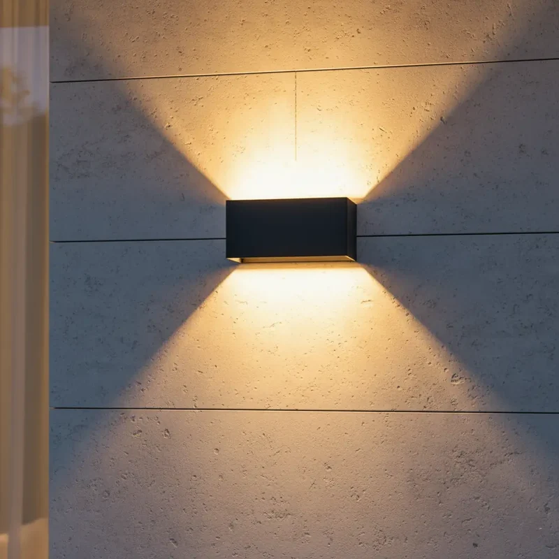 Außenleuchte Schwarz Modern | Skøle