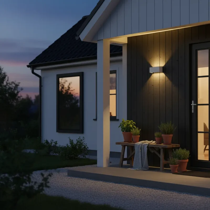 Außenleuchte Schwarz Modern | Skøle